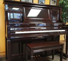 55" Story and Clark Traditional Performance Upright in Red Mahogany Gloss